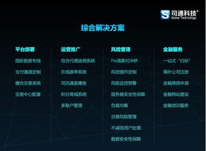 司通科技 專業MT4出租與外匯軟件外包，助推金融發展